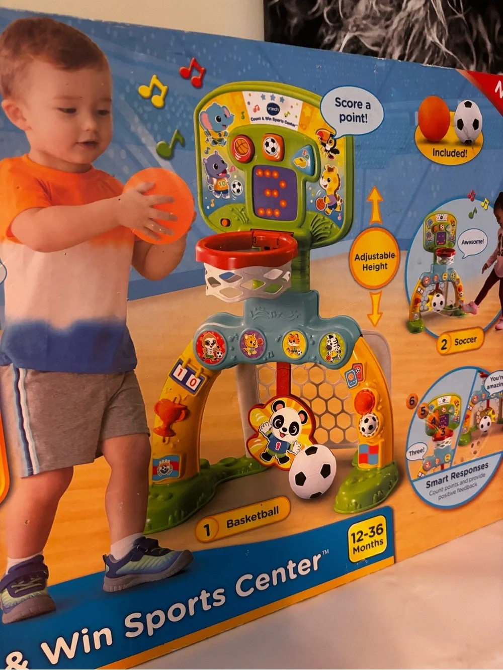 Vtech Kids Sports Activity Center - Count & Win Sports Center New in Box